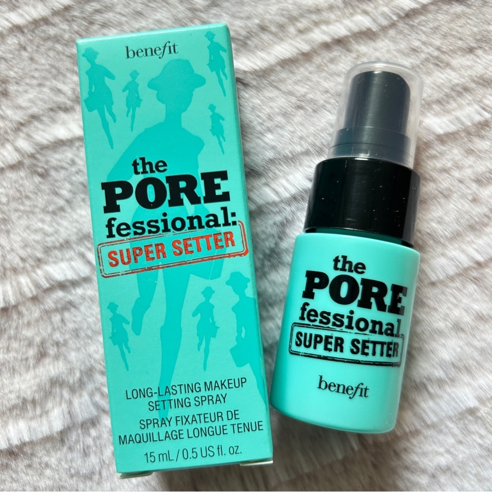 Benefit Cosmetics porefessional supersetter makeup setting spray minisizeSephora